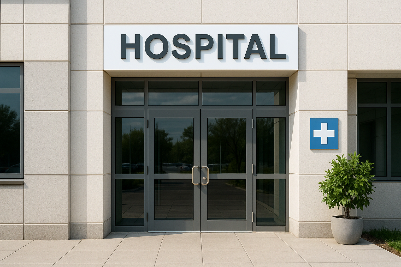 Hospital Main Entrance
